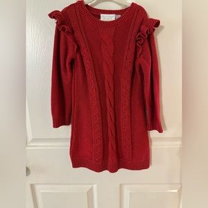 Toddler Holiday Sweater Dress